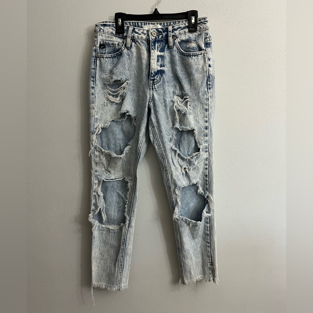 KanCan Distressed Light Blue Women's Jeans